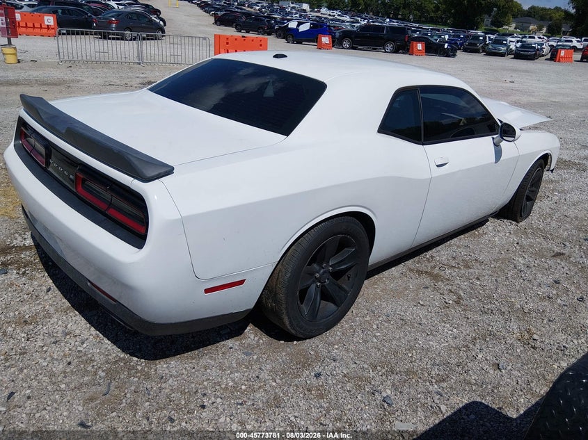 Vin: 2c3cdzag8hh578134, lot: 46272561, dodge challenger sxt 20174