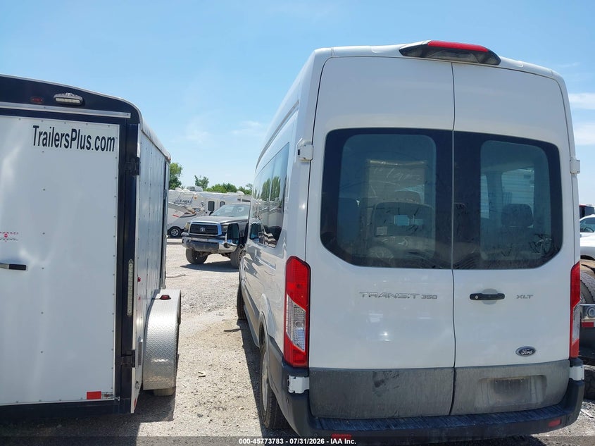 Vin: 1fbax2x83pkb33801, lot: 46272563, ford transit-350 passenger van xlt 20233