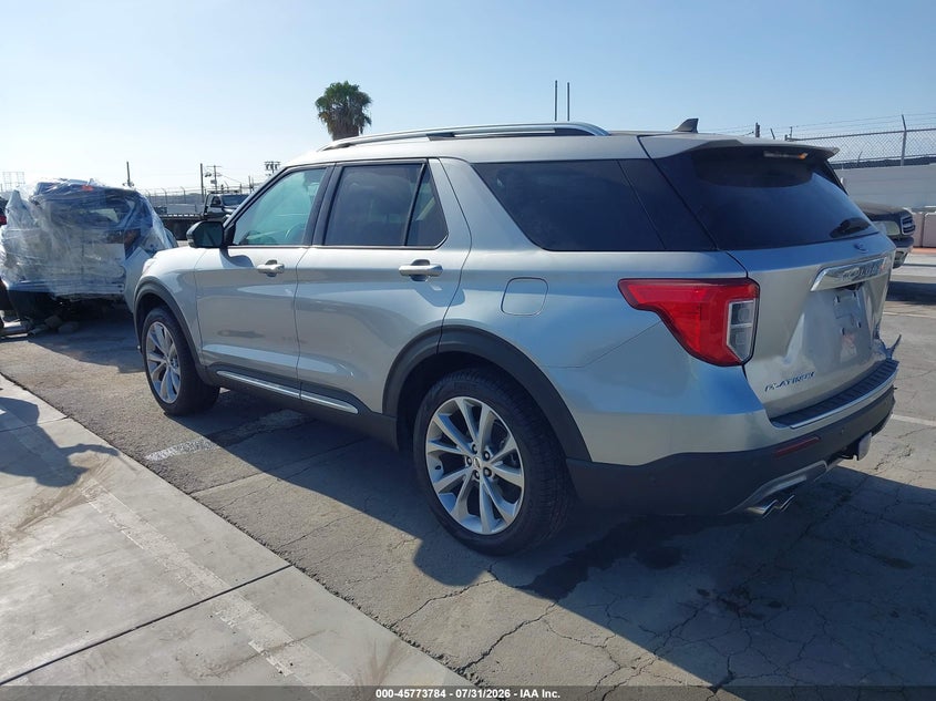 Vin: 1fm5k8hcxmga16499, lot: 46272564, ford explorer platinum 20213