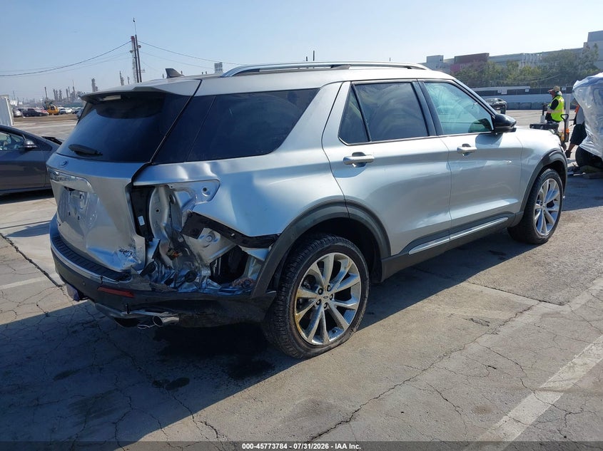 Vin: 1fm5k8hcxmga16499, lot: 46272564, ford explorer platinum 20214