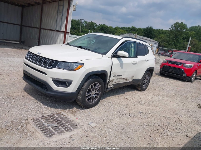 Vin: 3c4njdbb8ht666465, lot: 46272578, jeep new compass latitude 4x4 20172