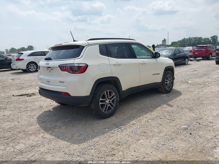 Vin: 3c4njdbb8ht666465, lot: 46272578, jeep new compass latitude 4x4 20174