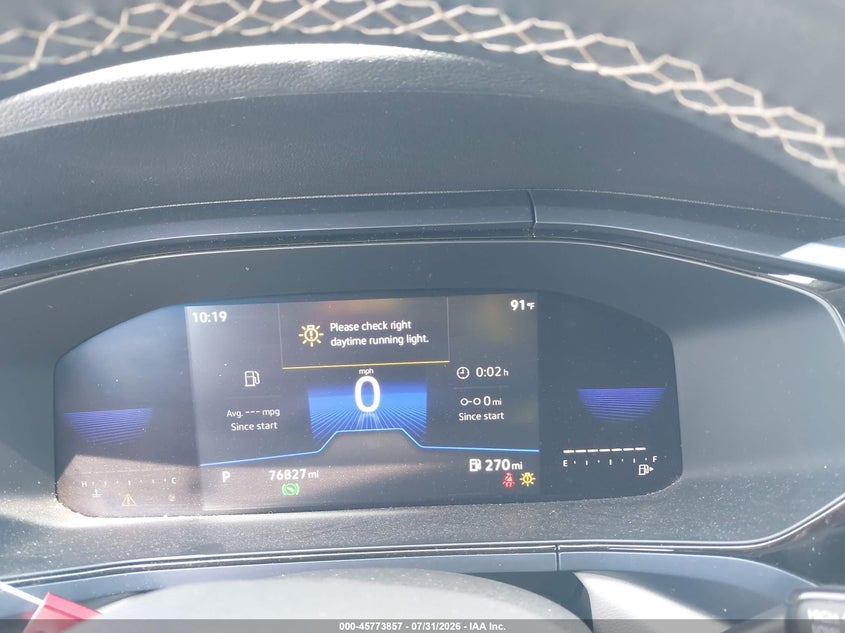 2022 VOLKSWAGEN TAOS auction photo 7