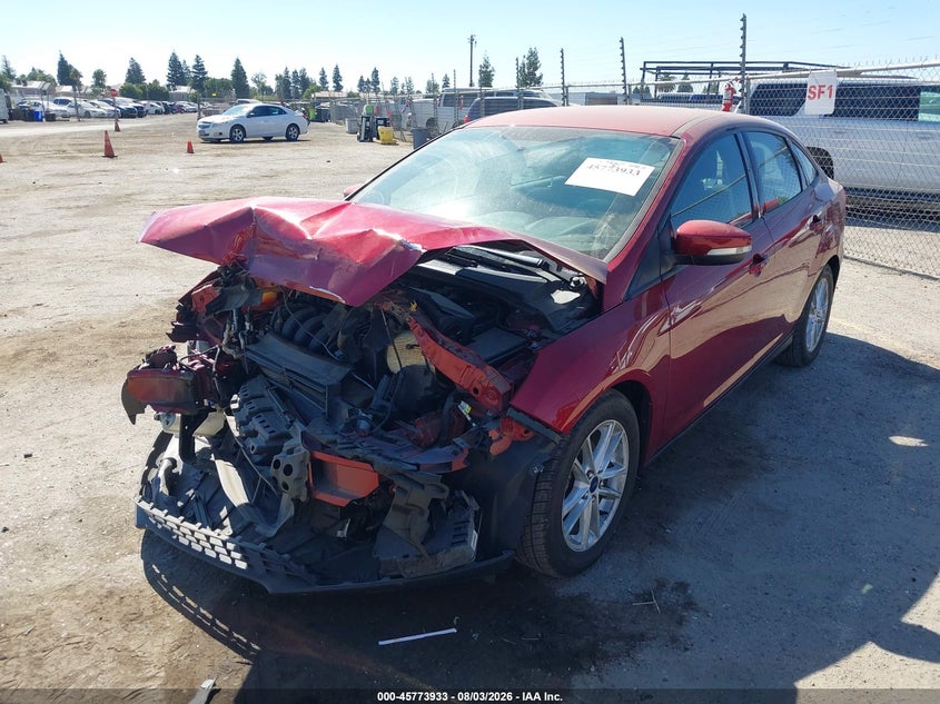 Vin: 1fadp3f22fl222236, lot: 46272713, ford focus se 20152