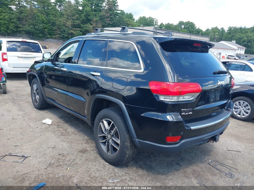 Vin: 1c4rjfbg7hc782423, lot: 46272716, jeep grand cherokee limited 20173