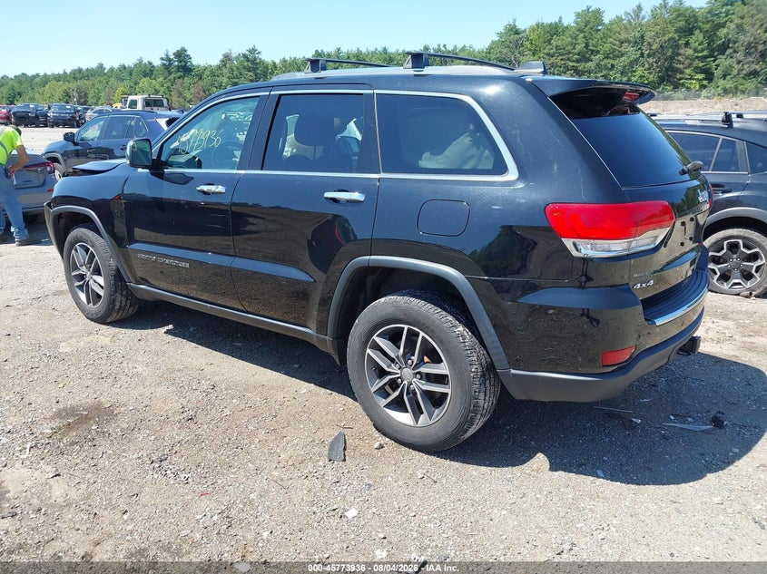 Vin: 1c4rjfbg7hc782423, lot: 46272716, jeep grand cherokee limited 20173