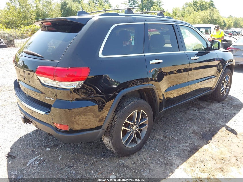 Vin: 1c4rjfbg7hc782423, lot: 46272716, jeep grand cherokee limited 20174