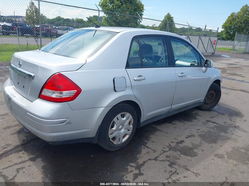 Vin: 3n1bc1ap1al380314, lot: 46272734, nissan versa 1.8s 20104