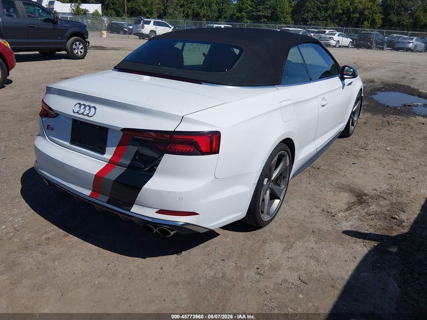 Vin: wau24gf54kn004824, lot: 46272741, audi s5 3.0t premium plus 20194