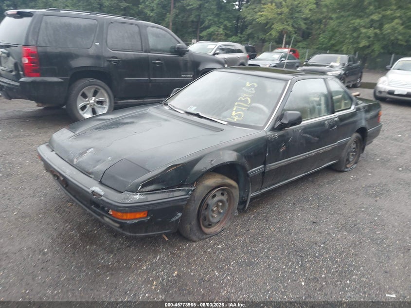 1989 Honda Prelude, All Over, IAAI, VIN JHMBA4233KC061573 — photo 2