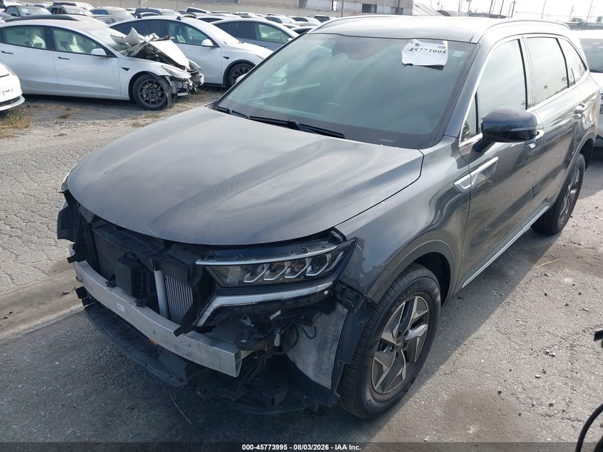 Vin: kndrg4lg0n5122774, lot: 46272775, kia sorento hybrid s 20222