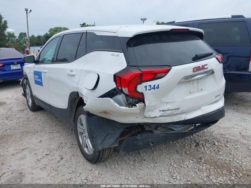 Vin: 3gkaltev8ll171611, lot: 46272784, gmc terrain awd sle 20203