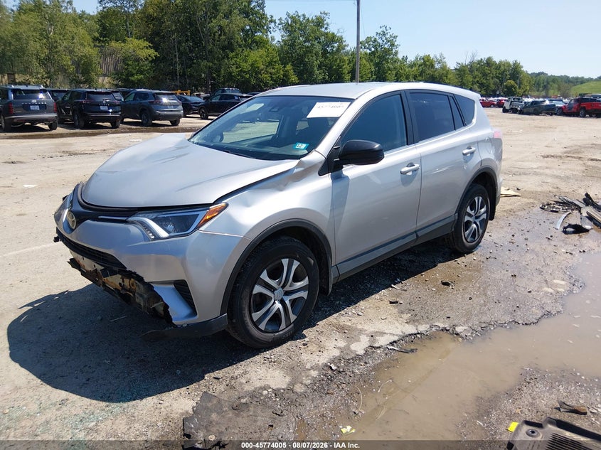 Vin: 2t3bfrev7hw688358, lot: 46272785, toyota rav4 le 20172