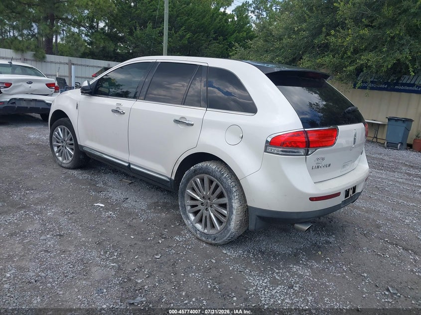 Vin: 2lmdj6jk1bbj19632, lot: 46272787, lincoln mkx 20113