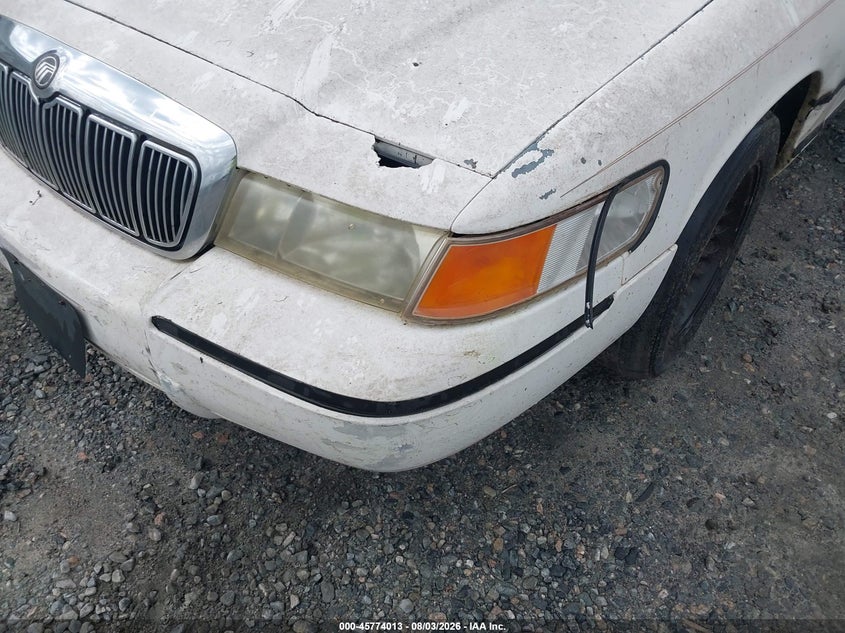 MERCURY GRAND MARQUIS 2000 VIN 2MEFM75WXYX651488