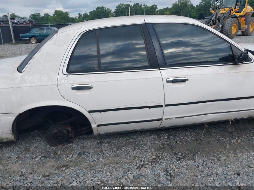 MERCURY GRAND MARQUIS 2000 VIN 2MEFM75WXYX651488