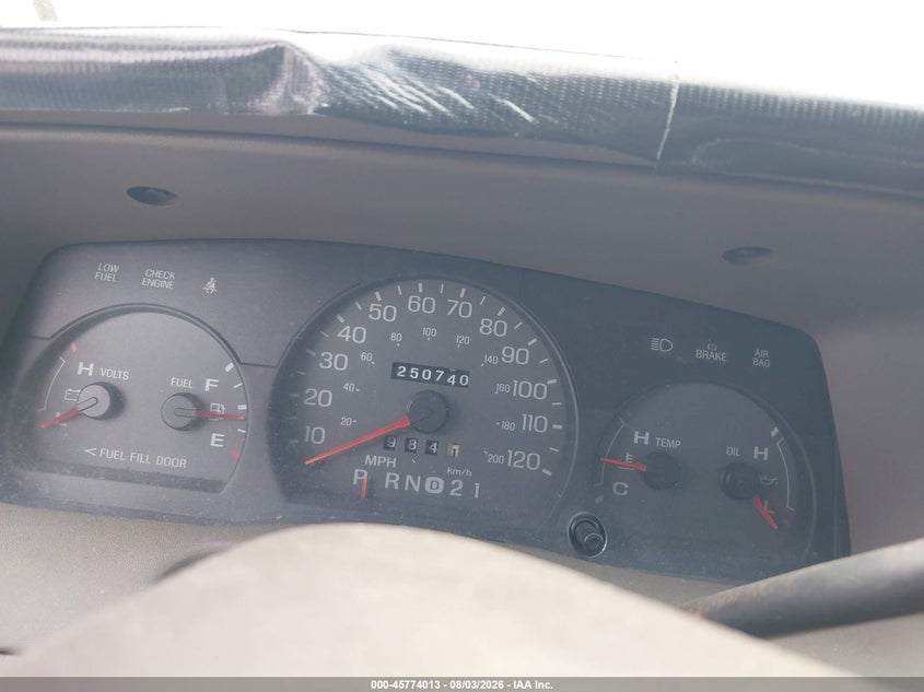 MERCURY GRAND MARQUIS 2000 VIN 2MEFM75WXYX651488