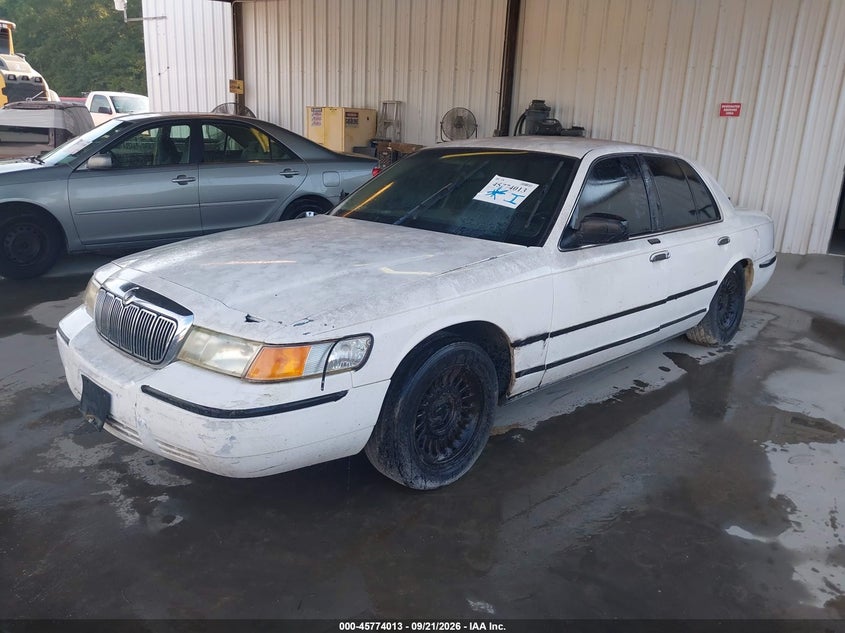 MERCURY GRAND MARQUIS 2000 VIN 2MEFM75WXYX651488