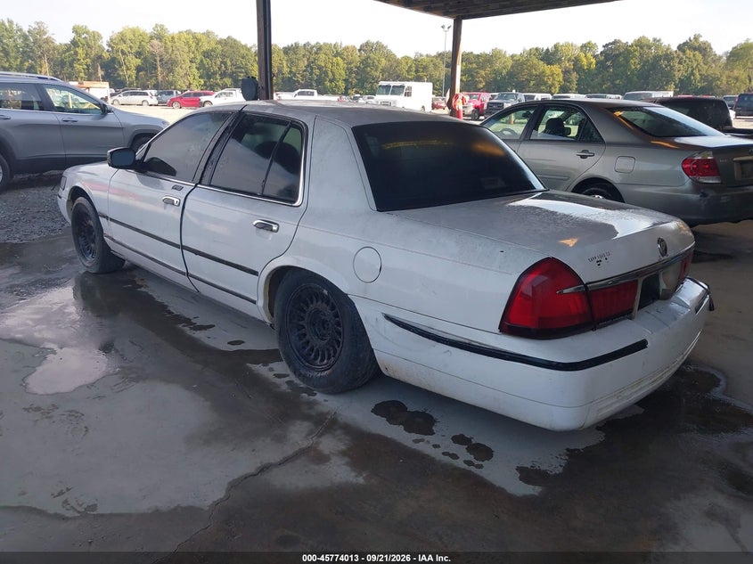 MERCURY GRAND MARQUIS 2000 VIN 2MEFM75WXYX651488