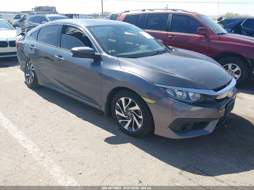 Vin: 19xfc2f80ge248227, lot: 46272803, honda civic ex 2016 img_1