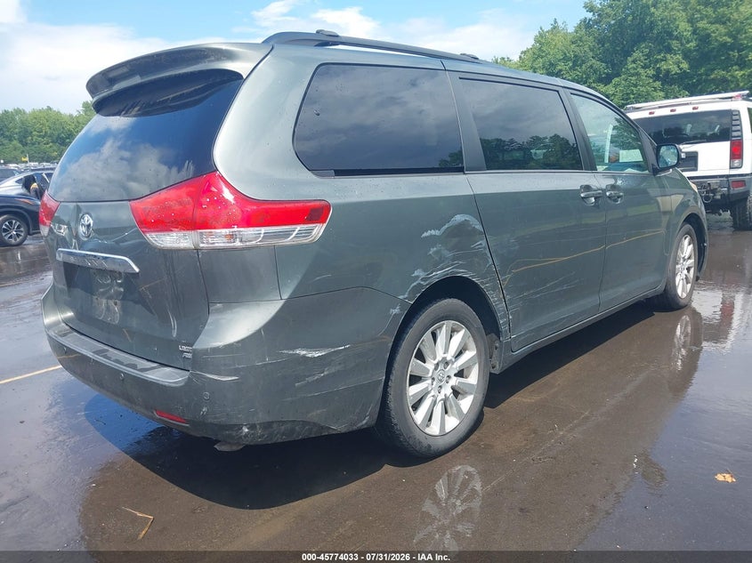 Vin: 5tddk3dc5ds065138, lot: 46272813, toyota sienna limited 7 passenger 20134