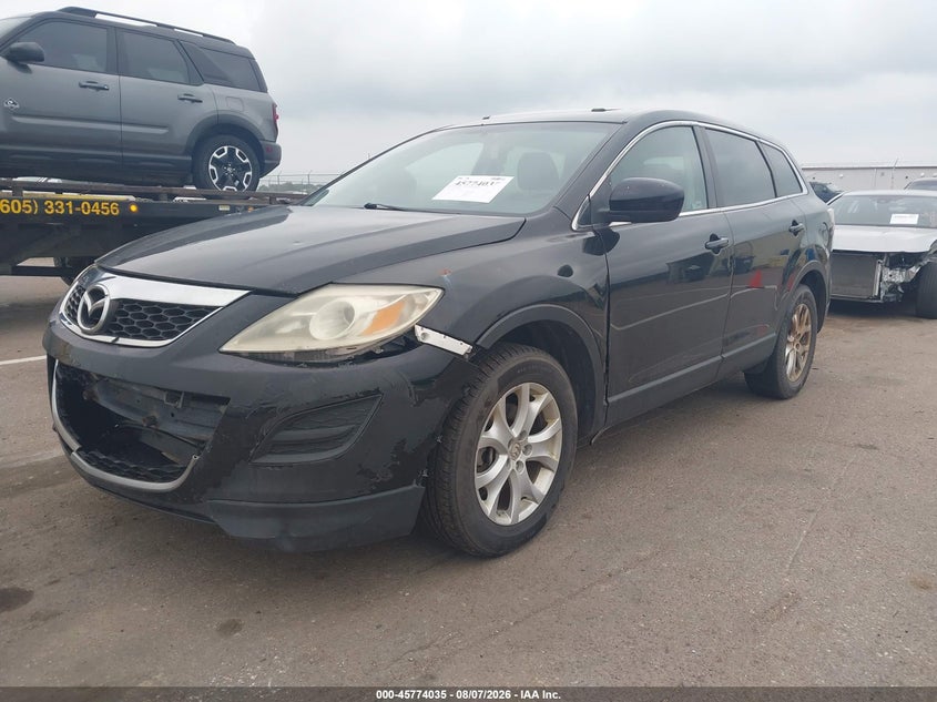 Vin: jm3tb3cv2c0335773, lot: 46272815, mazda cx-9 touring 20122