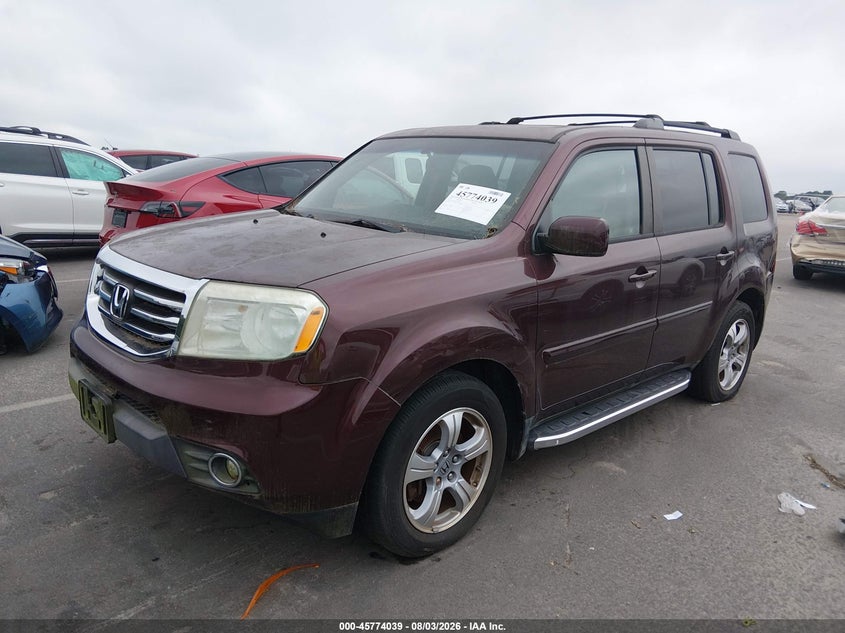 Vin: 5fnyf4h58cb080226, lot: 46272819, honda pilot ex-l 20122