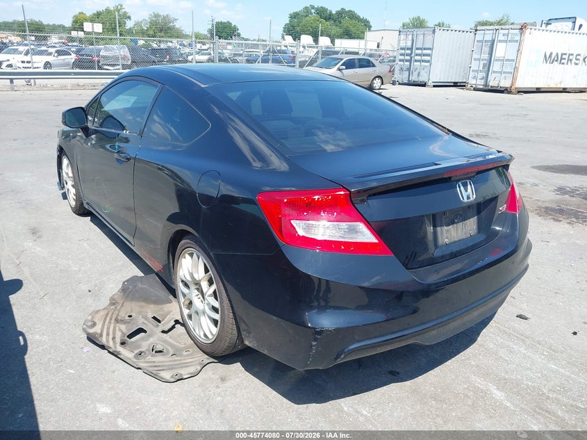 Vin: 2hgfg4a5xdh706015, lot: 46272860, honda civic si 20133
