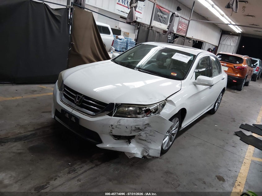 Vin: 1hgcr3f80ea010256, lot: 46272876, honda accord ex-l v-6 20142