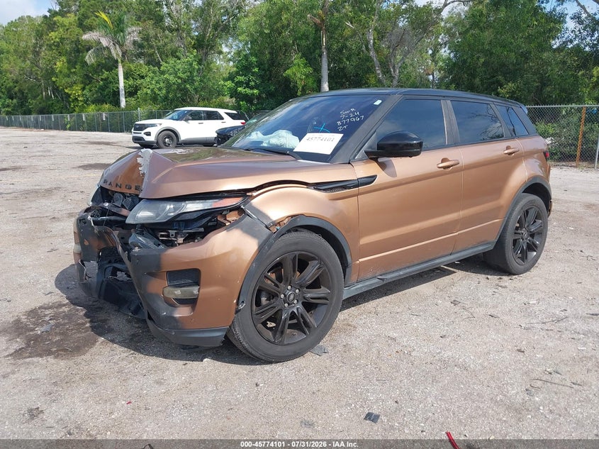 Vin: salvt2bg6eh877967, lot: 46272881, land rover range rover evoque dynamic 20142