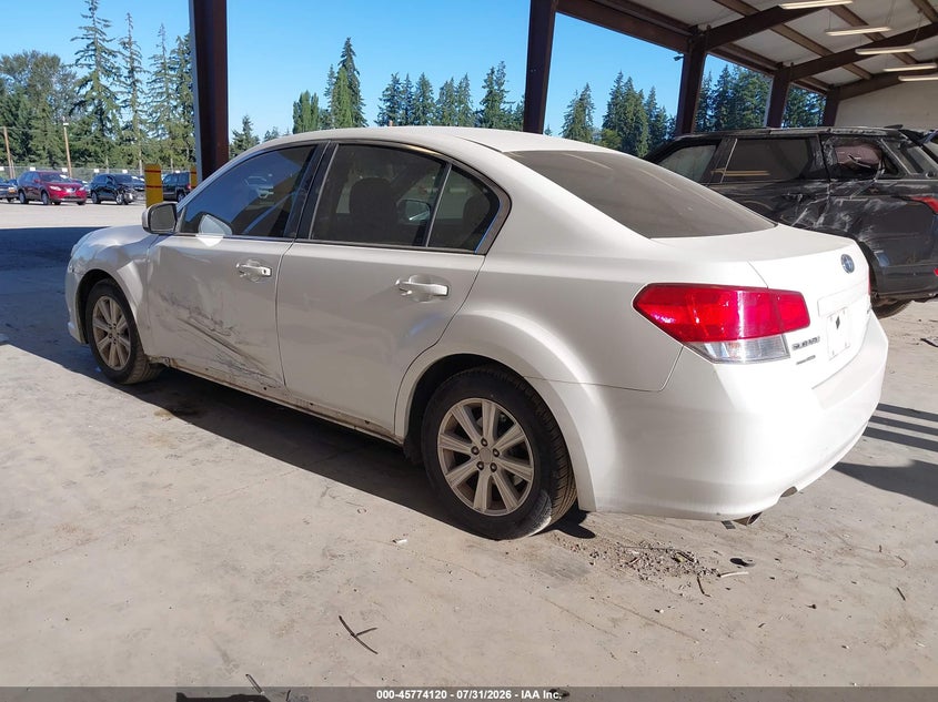 Vin: 4s3bmbc62b3212537, lot: 46272900, subaru legacy 2.5i premium 20113