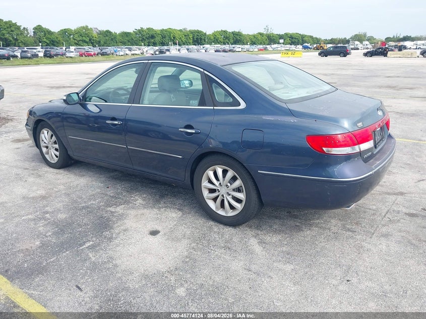 2007 HYUNDAI AZERA auction photo 3