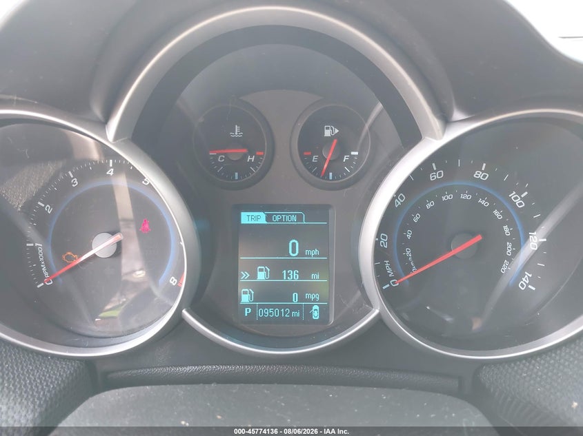 CHEVROLET CRUZE 2014 VIN 1G1PC5SB5E7412388