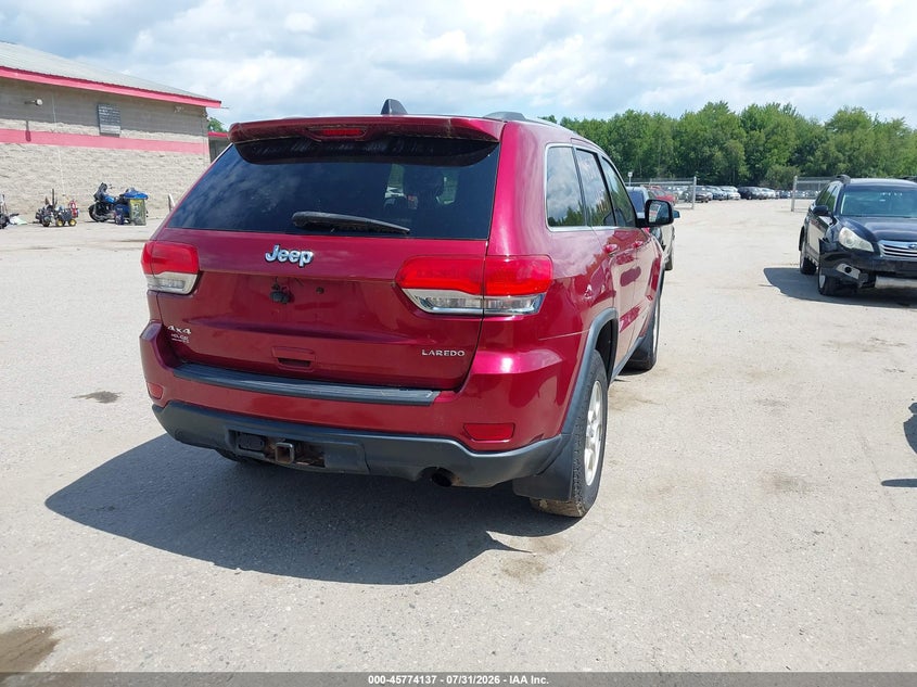 Vin: 1c4rjfag0fc660727, lot: 46272916, jeep grand cherokee laredo 20154