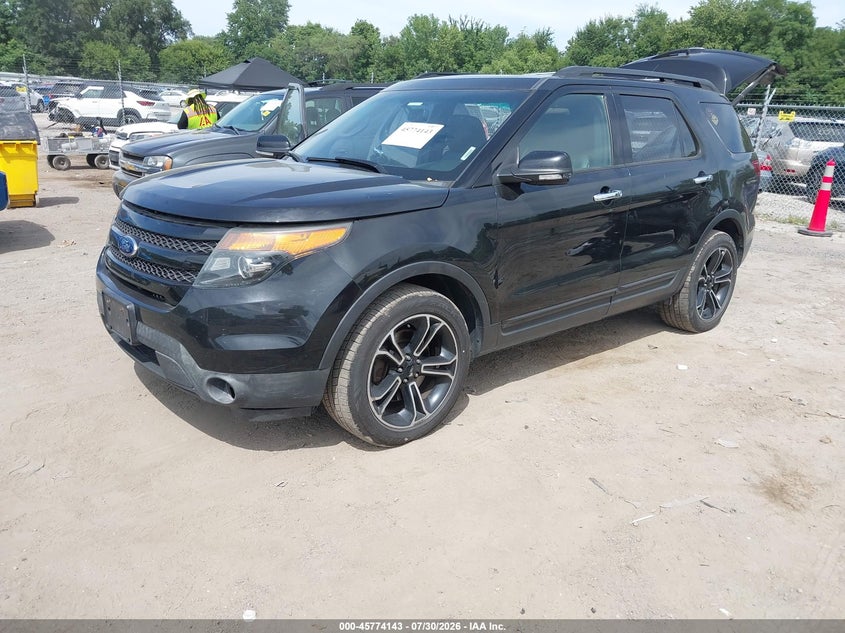 Vin: 1fm5k8gtxegc34154, lot: 46272923, ford explorer sport 20142