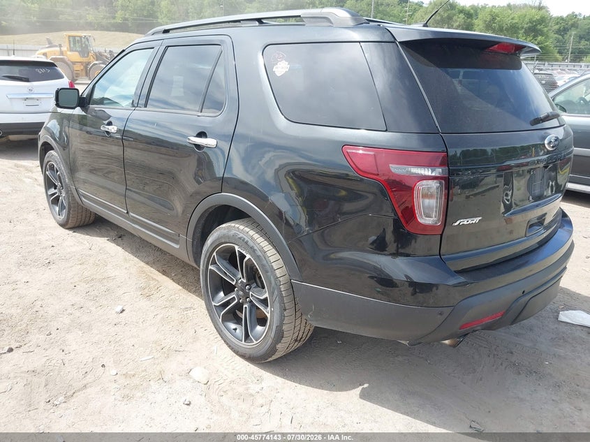 Vin: 1fm5k8gtxegc34154, lot: 46272923, ford explorer sport 20143