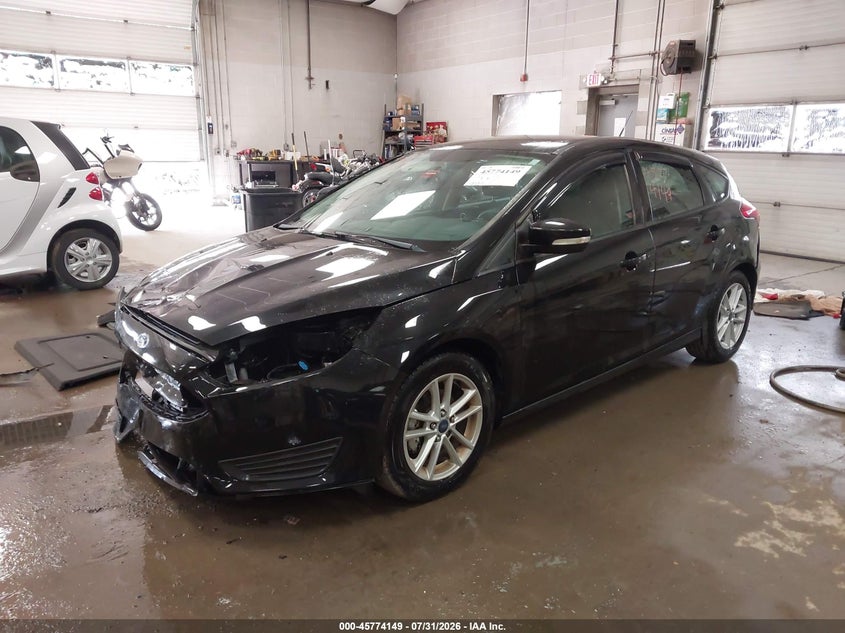 Vin: 1fadp3k28fl202871, lot: 46272929, ford focus se 20152