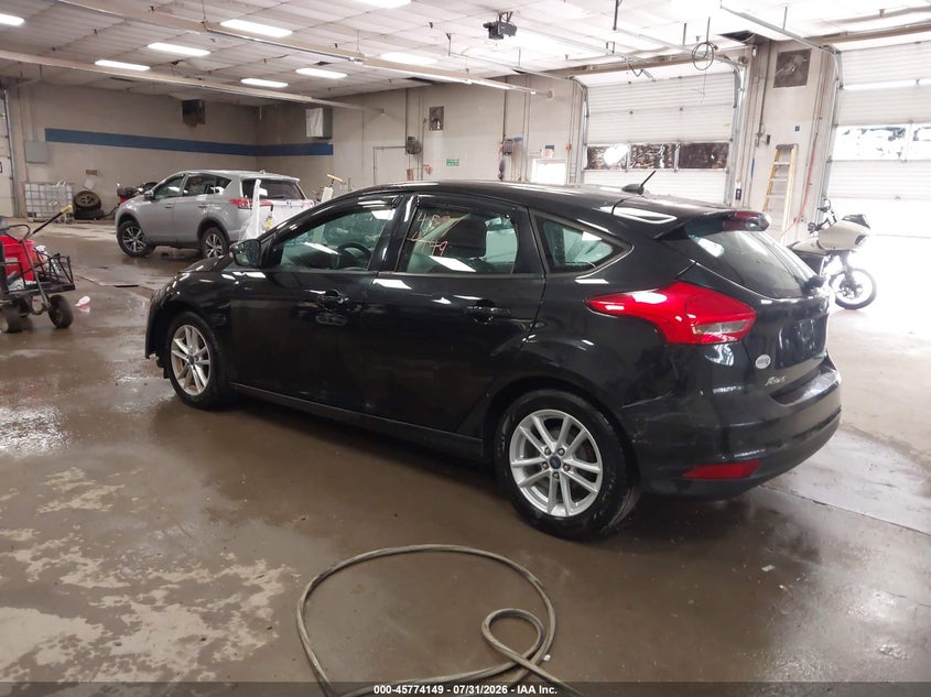 Vin: 1fadp3k28fl202871, lot: 46272929, ford focus se 20153