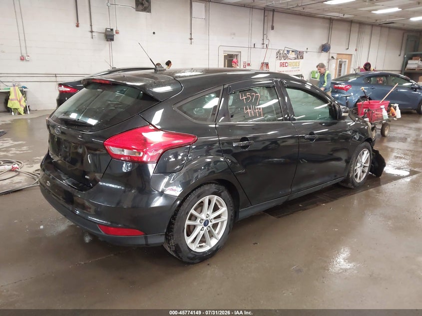 Vin: 1fadp3k28fl202871, lot: 46272929, ford focus se 20154