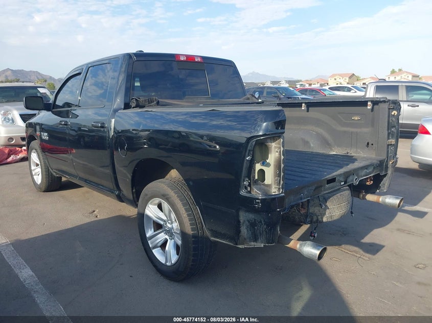 Vin: 1c6rr7mt0es280953, lot: 46272932, ram 1500 sport 20143