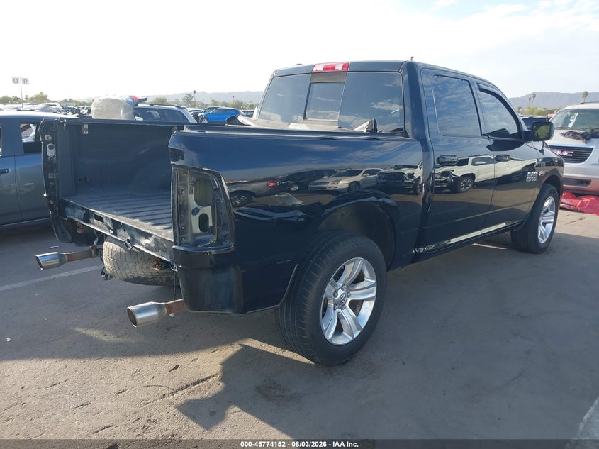 Vin: 1c6rr7mt0es280953, lot: 46272932, ram 1500 sport 20144