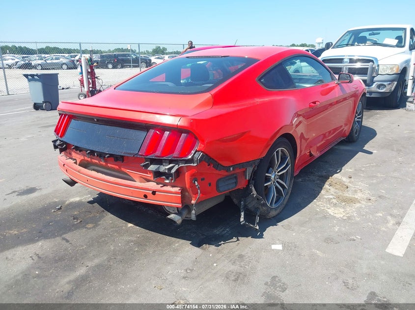 Vin: 1fa6p8thxg5332228, lot: 46272934, ford mustang ecoboost 20164