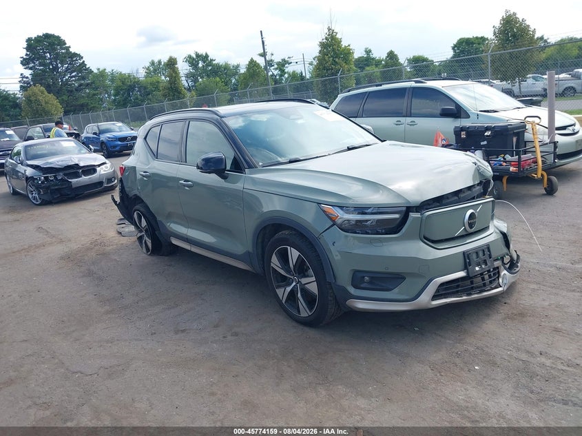 2021 VOLVO XC40 RECHARGE PURE ELECTRIC auction photo 1