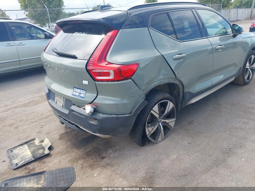 2021 VOLVO XC40 RECHARGE PURE ELECTRIC auction photo 6