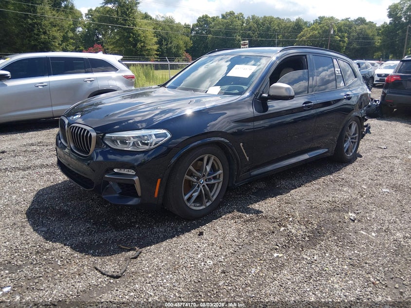 Vin: 5uxts3c51k0z10564, lot: 46272950, bmw x3 m40i 20192