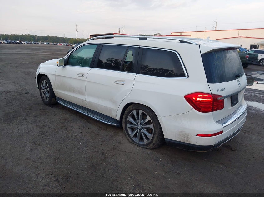 MERCEDES-BENZ GL 450 2015 VIN 4JGDF6EE3FA612196