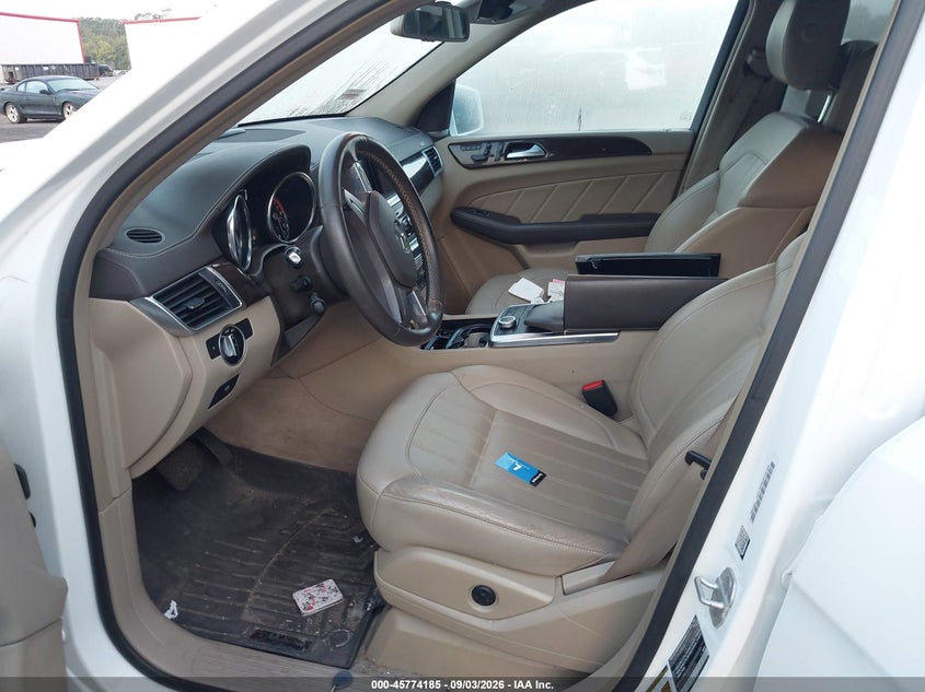 MERCEDES-BENZ GL 450 2015 VIN 4JGDF6EE3FA612196