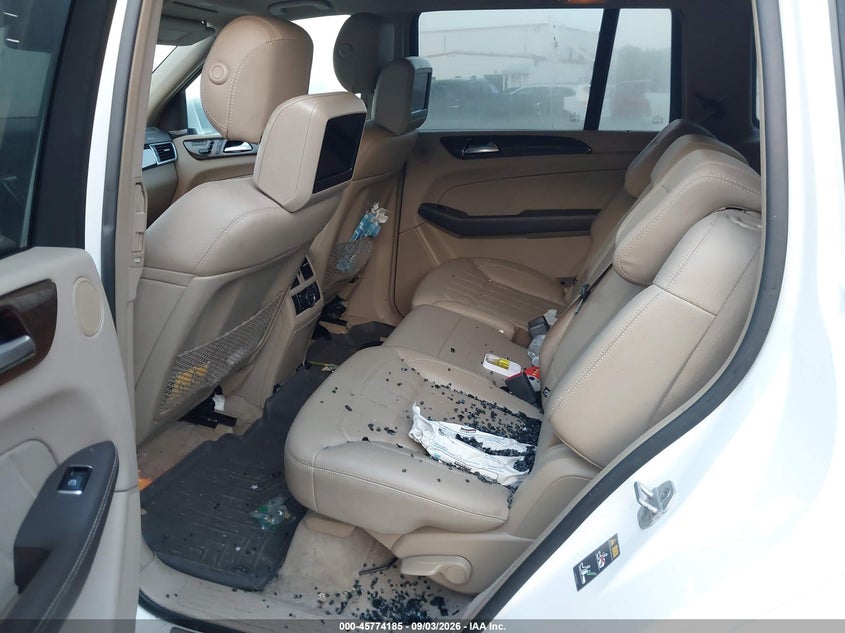 MERCEDES-BENZ GL 450 2015 VIN 4JGDF6EE3FA612196