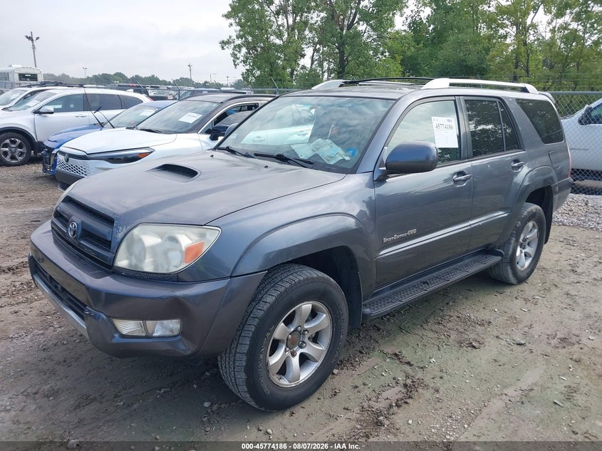 2004 Toyota 4Runner, Обычный износ, IAAI, VIN JTEBU14R140050550 — фото 2