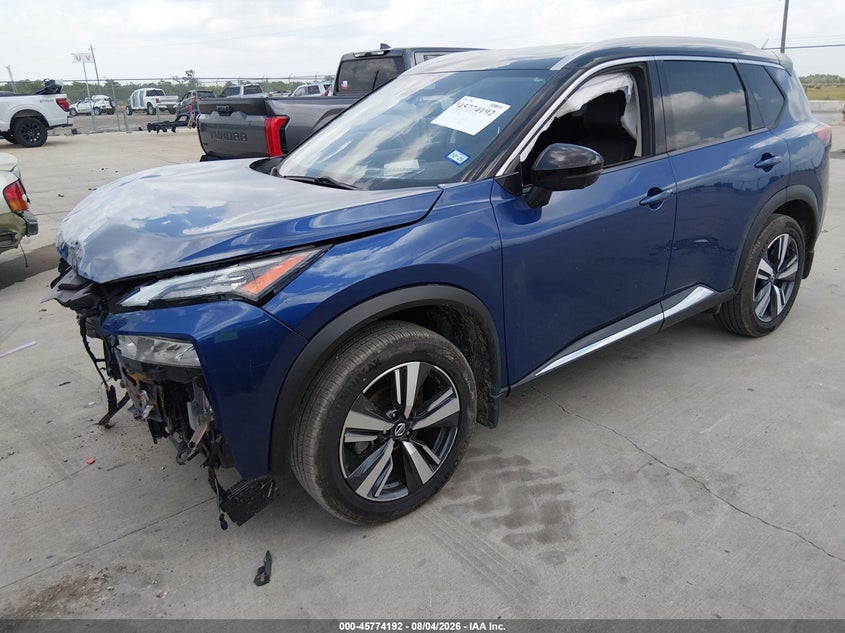 Vin: jn8at3ca5mw024674, lot: 46272972, nissan rogue sl fwd 20212